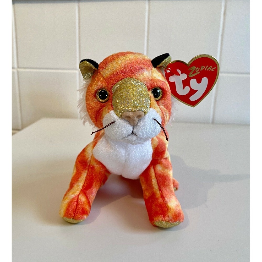 Zodiac Tiger - Ty Beanie Babies Collectible